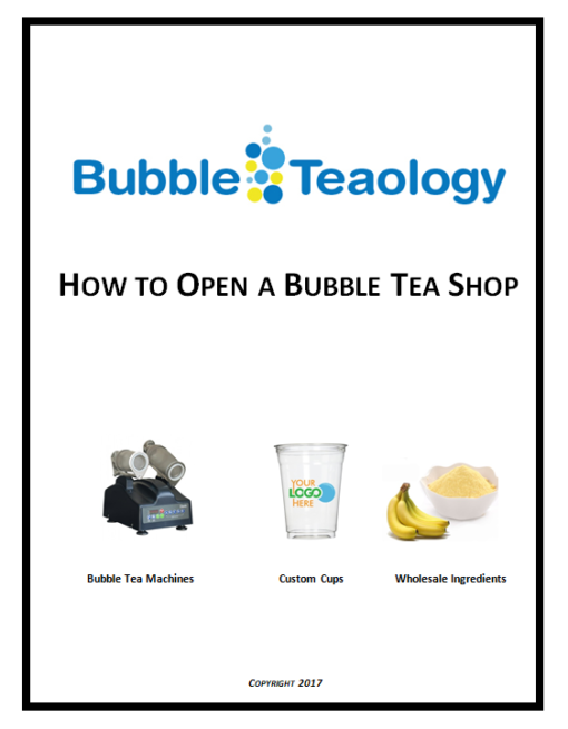 bubble tea business plan example