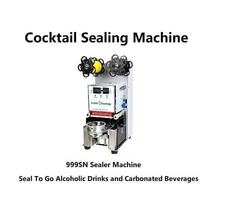 To Go Cocktail Sealing Machine - BubbleTeaology