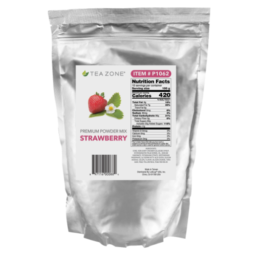 Tea Zone Strawberry Powder - BubbleTeaology