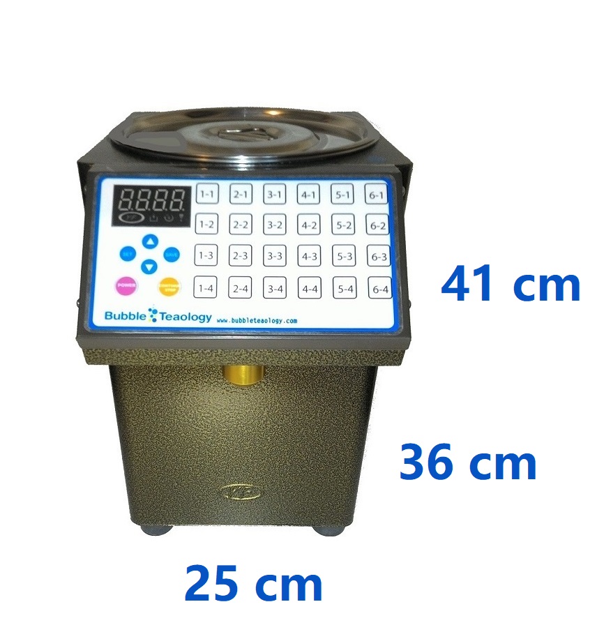 WantJoin Automatic Fructose Dispenser for Commercial, Stainless Steel Syrup  Dispenser for Bubble Tea Equipment, Fructose Quantitative Machine with