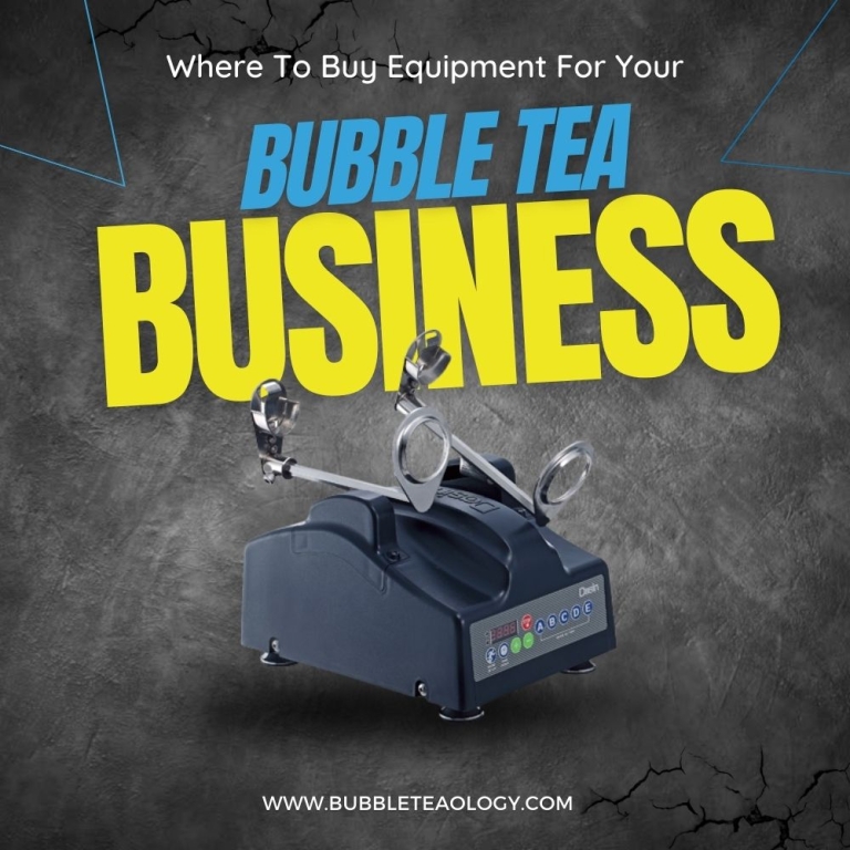 Where To Buy Equipment For Your Bubble Tea Business