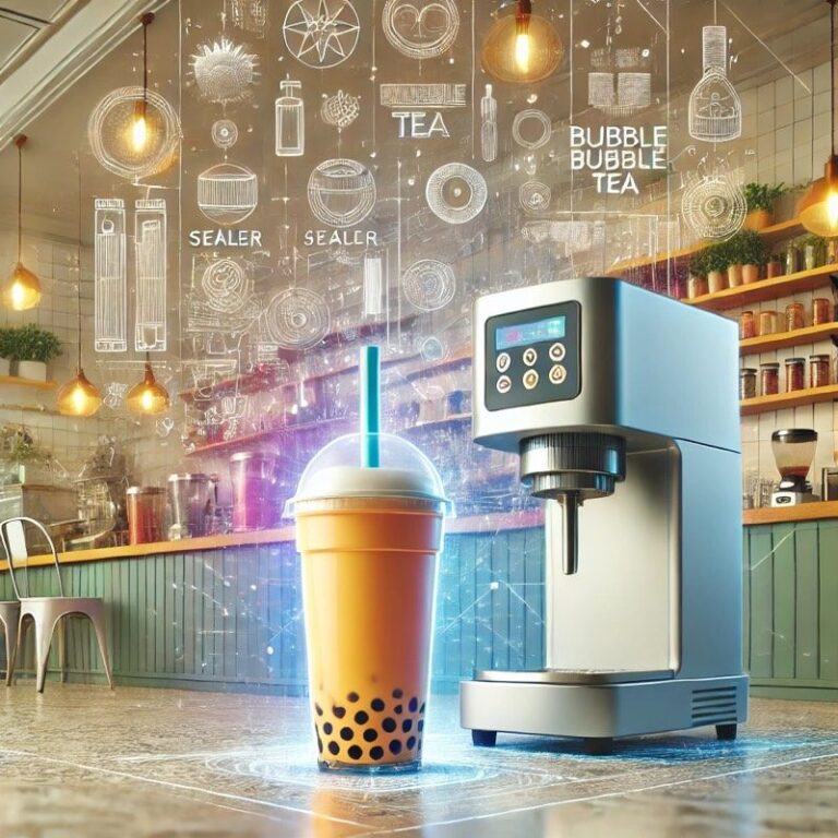 How to set up a boba tea shaker machine