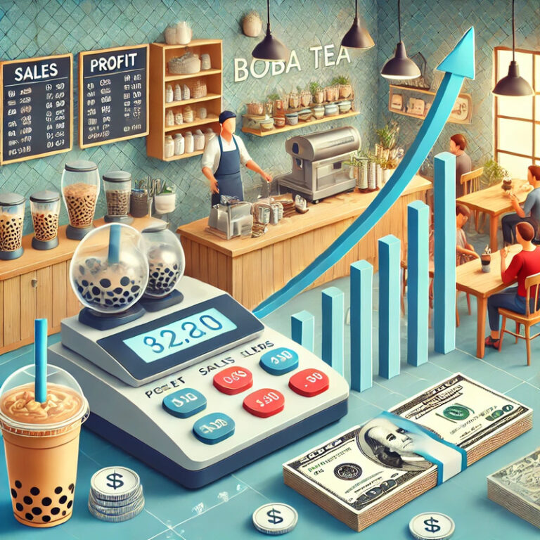 boba tea shop profitability