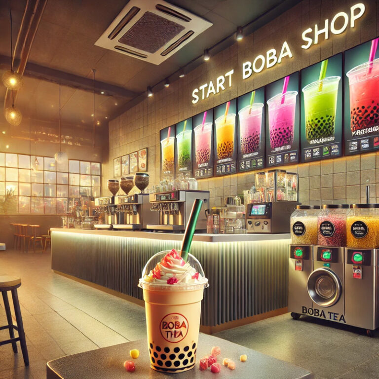 essential tips for starting a boba tea business