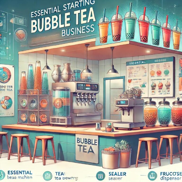 essential tips for starting a bubble tea business