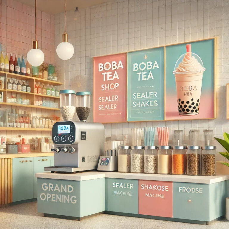 starting a boba tea business step by step