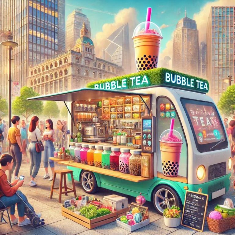 starting a mobile bubble tea business