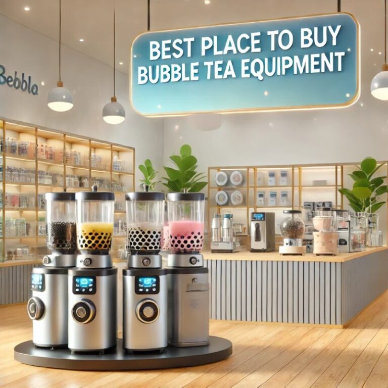 Best Place To Buy Bubble Tea Equipment