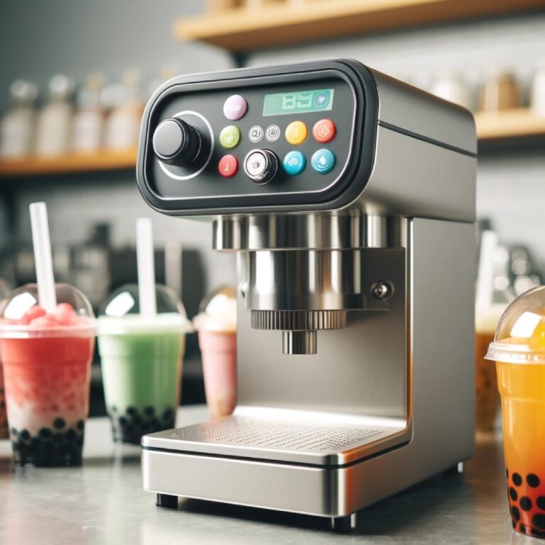 Boba tea machine sealer