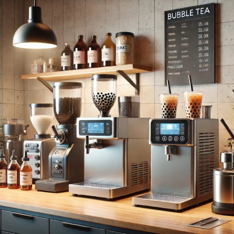 Features to Look for in a Commercial Bubble Tea Machine