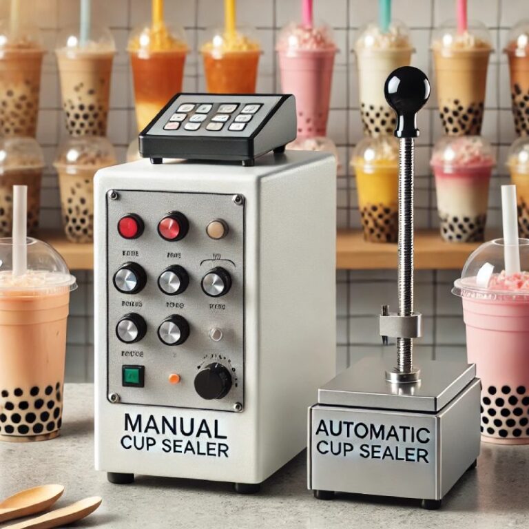 Manual vs. Automatic Cup Sealers