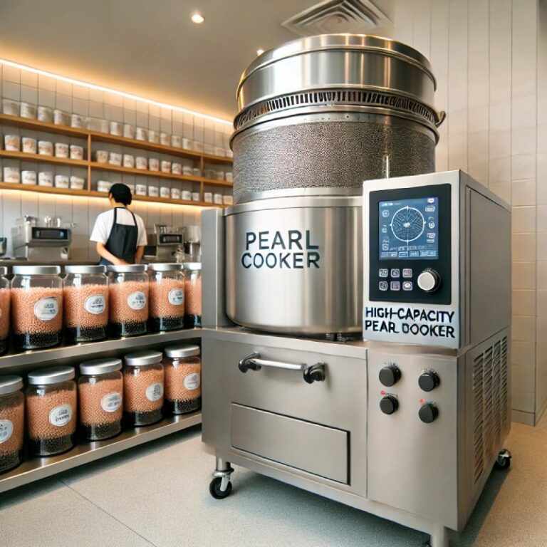 High-capacity pearl cooker