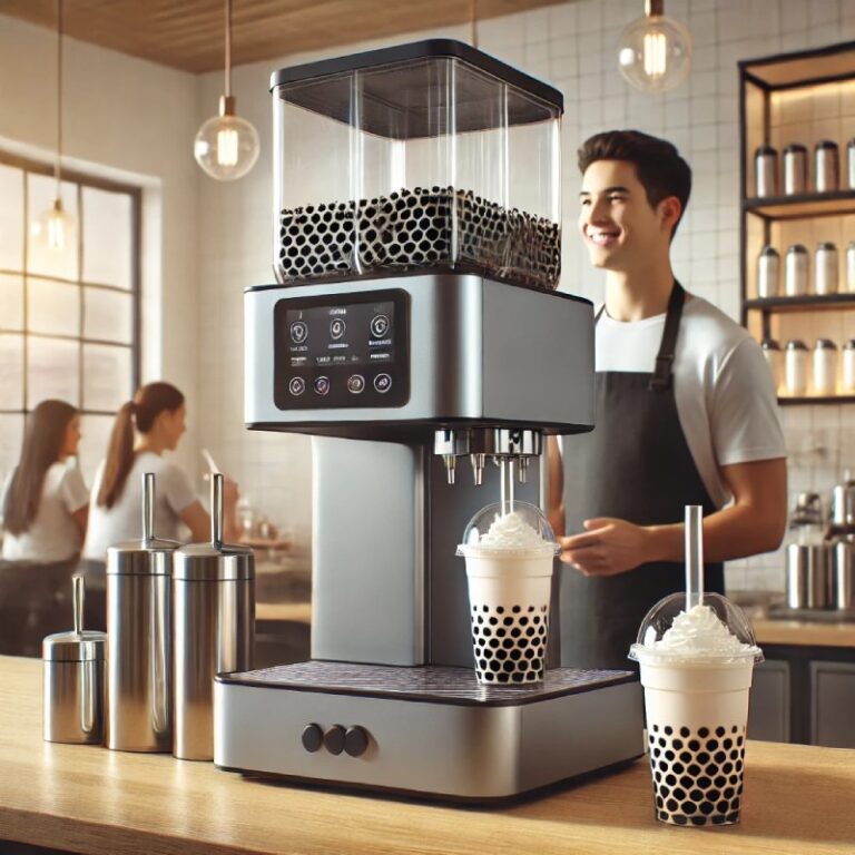 Low-maintenance boba machines