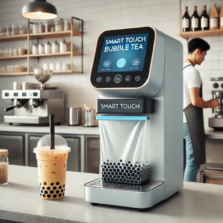 Smart touch bubble tea sealer